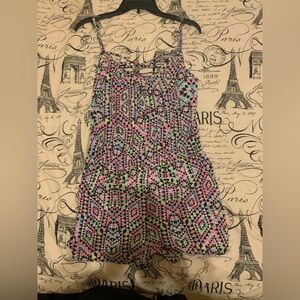 Arizona Jean Company Vibrant Geometric Pattern Shorts